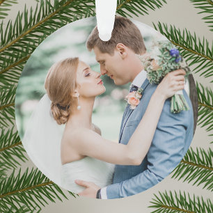 Merry and Married   Newlyweds First Christmas Ornament