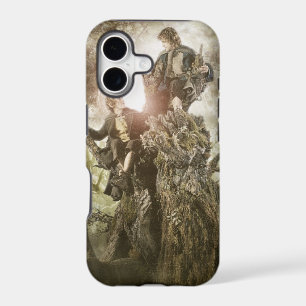 Merry and Peregrin on Treebeard