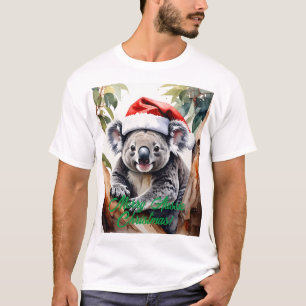 Merry Aussie Christmas Koala bear T-Shirt