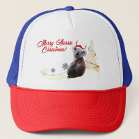 Merry Aussie Christmas Koala wearing santa hat