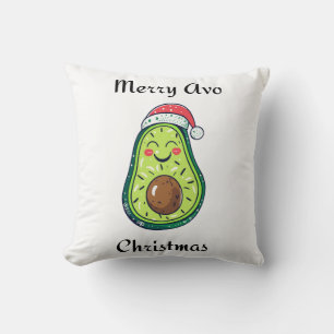 Merry Avo Christmas Cushion