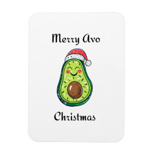 Merry Avo Christmas Magnet