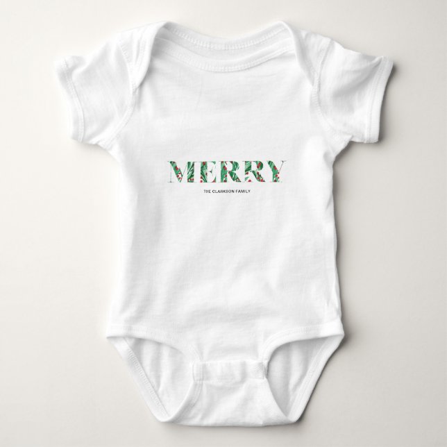 MERRY BABY BODYSUIT (Front)