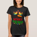 Merry Beachmas Trocal Christmas Hawaii Snowman Bea T-Shirt<br><div class="desc">Merry Beachmas Trocal Christmas Hawaii Snowman Beach</div>