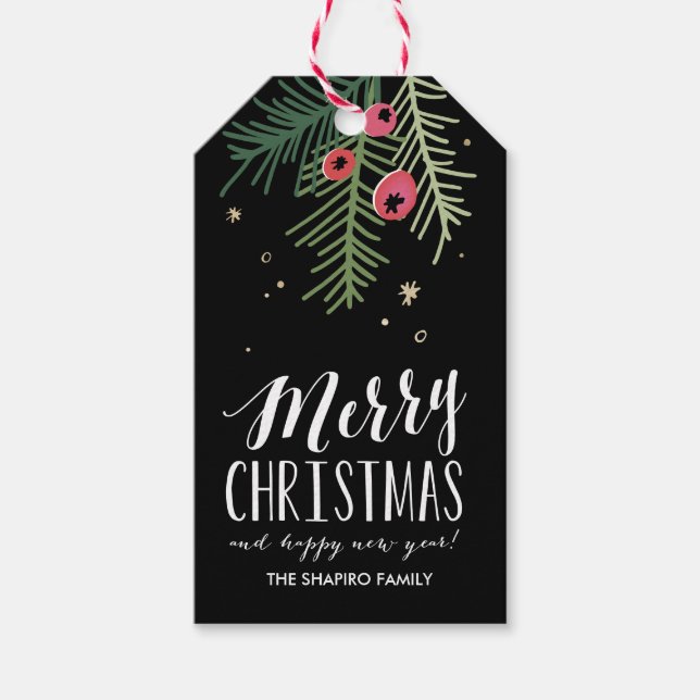 Merry Berry Collection Gift Tags (Front)