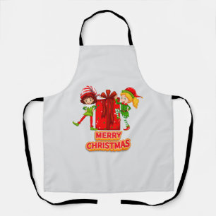 Merry Birthday and Happy Christmas 2023 Apron