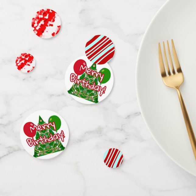 Merry Birthday Confetti (Group)