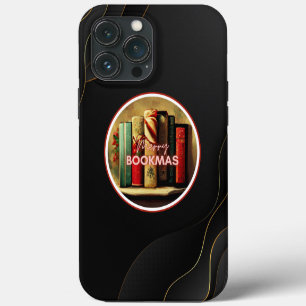 Merry Bookmas, Christmas School Librarian iPhone 13 Pro Max Case