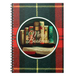 Merry Bookmas, Readers and Book Lovers Notebook