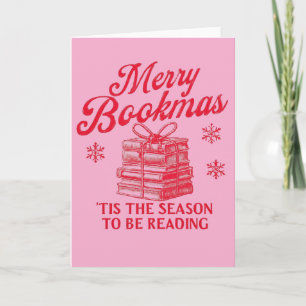 Merry Bookmas 'tis the season to be reading Holiday Card