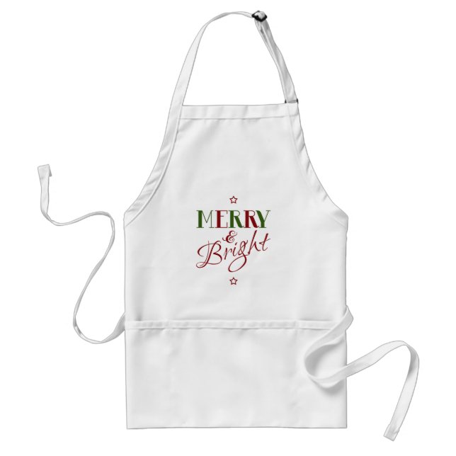 Merry & Bright Apron (Front)