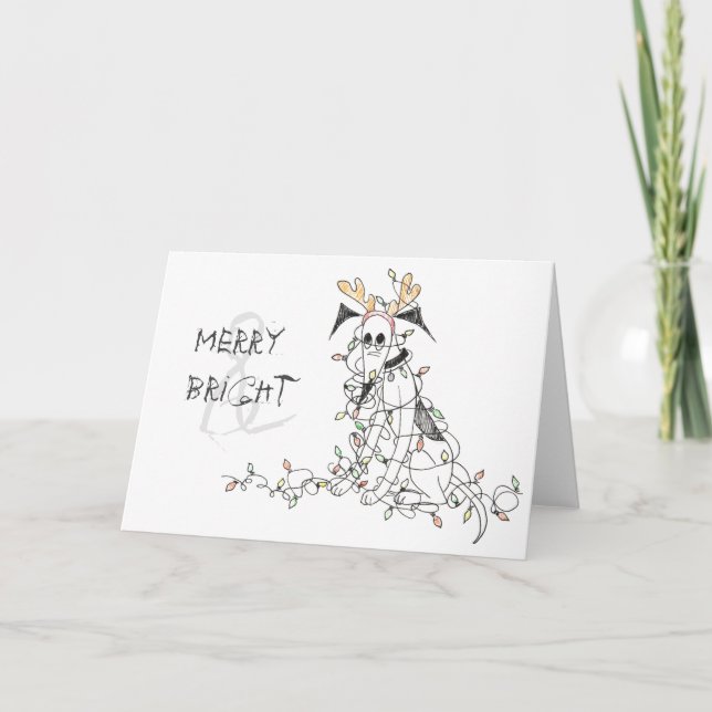 Merry & Bright Card (Front)
