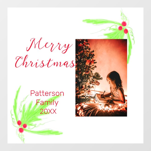 Merry Bright Christmas add family name welcome joy (Sheet)