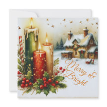 Merry & Bright Christmas Card