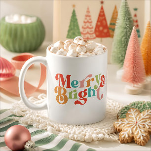 Merry & Bright Christmas Coffee Mug