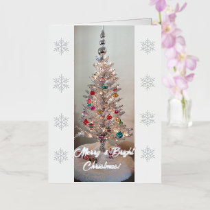 Merry & Bright Christmas, Folded Foil Card