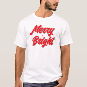 Merry & Bright Christmas T-Shirt