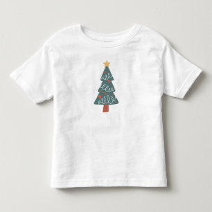 Merry & Bright Christmas Toddler T-Shirt