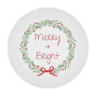 Merry & Bright Cutting Board