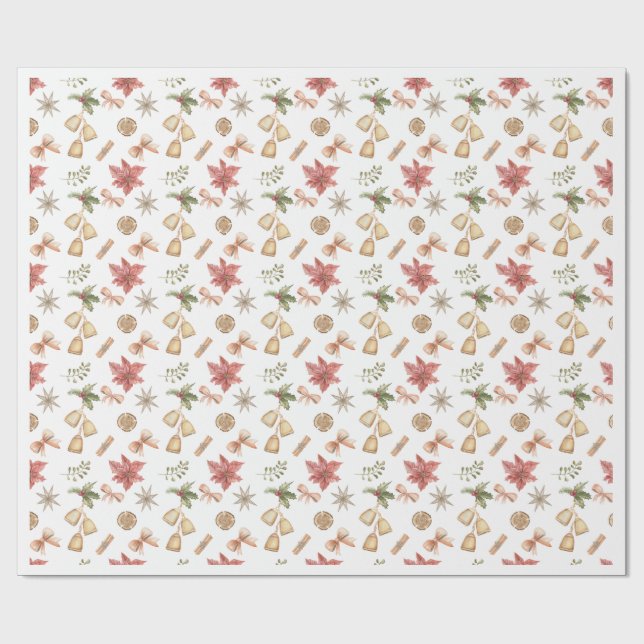 Merry & Bright Gift Wrap (Flat)