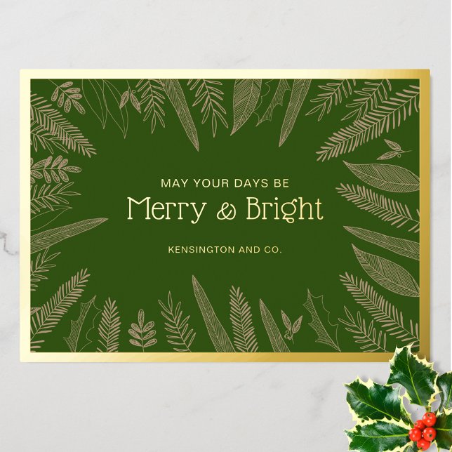 Merry & Bright Greenery Corporate Christmas (Creator Uploaded)