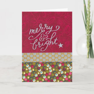 Merry & Bright Holiday Card
