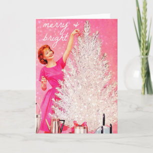 merry & bright holiday card