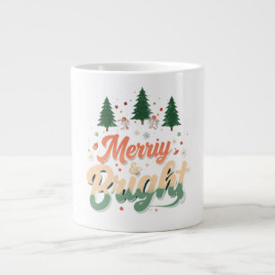 Merry & Bright Jumbo Mug
