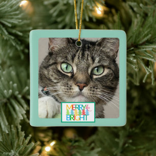 Merry & Bright Photo Ornament