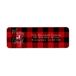 Merry & Bright   Rustic Plaid