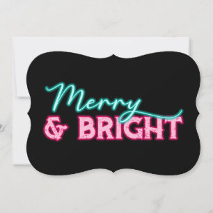 Merry & Bright Thank You Card