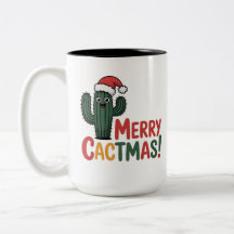 Merry Cactmas mug