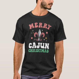 Merry Cajun Christmas Southern Louisiana Xmas New  T-Shirt