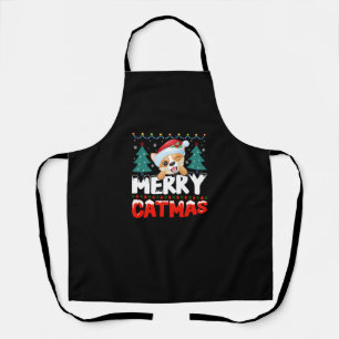 Merry Catmas   Apron