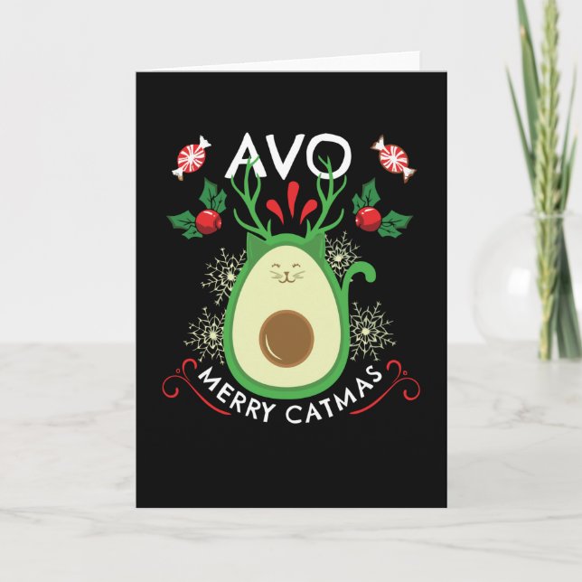 Merry Catmas Card (Front)