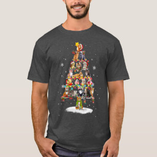 Merry Catmas Cat Mountain Christmas Tree Not Ugly T-Shirt