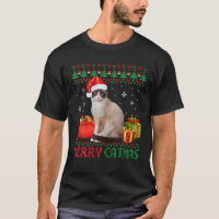 Merry Catmas Cat Ugly Christmas Tonki Mum Dad