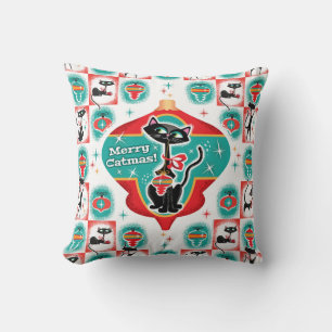 Merry Catmas! Christmas Cushion