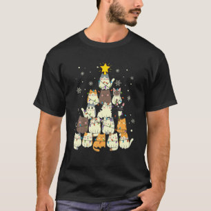 Merry Catmas Christmas Gifts For Cat Lovers Men Wo T-Shirt