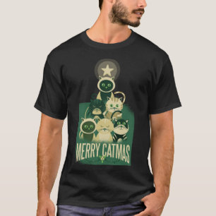 Merry Catmas Christmas T-Shirt