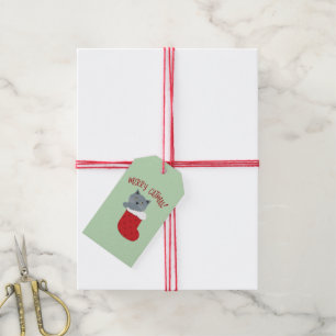 Merry Catmas  Gift Tags