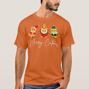 Merry Catmas I Cat Lover Christmas T-Shirt
