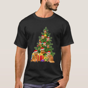 Merry Catmas Xmas Gift Men Women Kids Funny Cat Ch T-Shirt