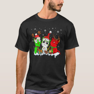 Merry Catmas Xmas Men Women Kids Cat Christmas 1 T-Shirt