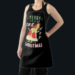 Merry Cheesy Christmas Xmas Santa Pizza Christmas Apron<br><div class="desc">Merry Cheesy Christmas Xmas Santa Pizza Christmas. Best gifts for Christmas T-shirts, Halloween Festival iPhone Case, Jesus Day Sweatshirt, Santa Claus Tapestry, Xmas Tote Bags, National Pizza Day Mug, National Cheese Pizza Day Hoodies, National Sausage Pizza Day Blanket, Birthday Wall Arts, Anniversary T-shirts, and Birthday T-shirts. All-Over Print Apron, Medium....</div>