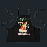 Merry Cheesy Christmas Xmas Santa Pizza Christmas Apron<br><div class="desc">Merry Cheesy Christmas Xmas Santa Pizza Christmas. Best gifts for Christmas T-shirts, Halloween Festival iPhone Case, Jesus Day Sweatshirt, Santa Claus Tapestry, Xmas Tote Bags, National Pizza Day Mug, National Cheese Pizza Day Hoodies, National Sausage Pizza Day Blanket, Birthday Wall Arts, Anniversary T-shirts, and Birthday T-shirts. All-Over Print Apron, Small....</div>
