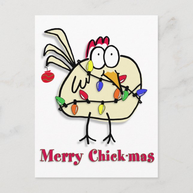 Merry Chick-mas Card (Front)