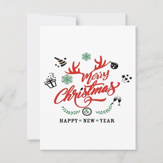 Merry Chirstmas Happy New Year  (Front)