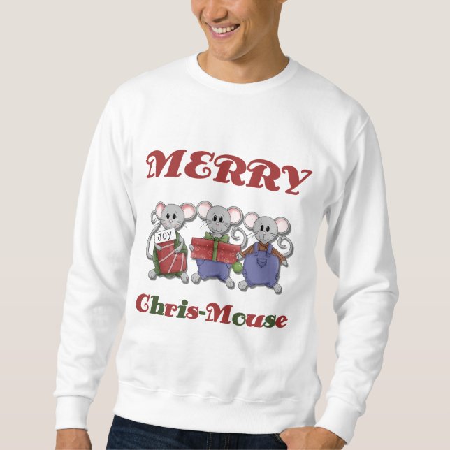 Merry Chris-Mouse Tshirts and Gifts (Front)