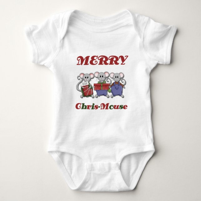 Merry Chris-Mouse Tshirts and Gifts (Front)